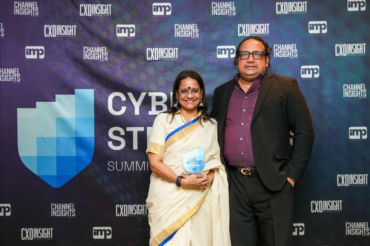 Cyber Strategists Summit 2026 — Stage Award Presentation
